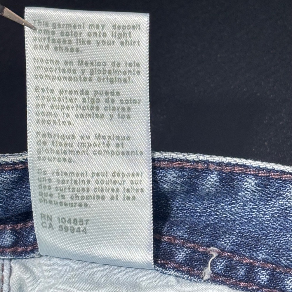 AG Adriano Goldschmied Everett Slim Straight‎ Jeans Mens 29x34 Blue Japan Fabric - Picture 7 of 9